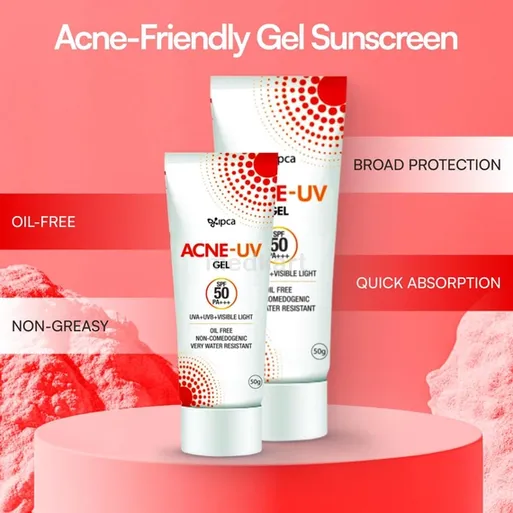 acne uv gel spf 50 gm